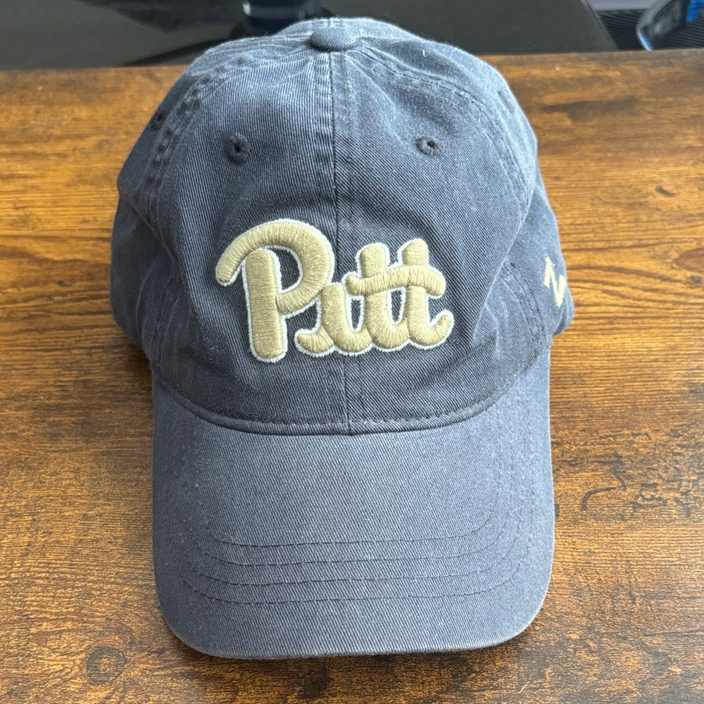 Pitt Embroidered Navy Cap